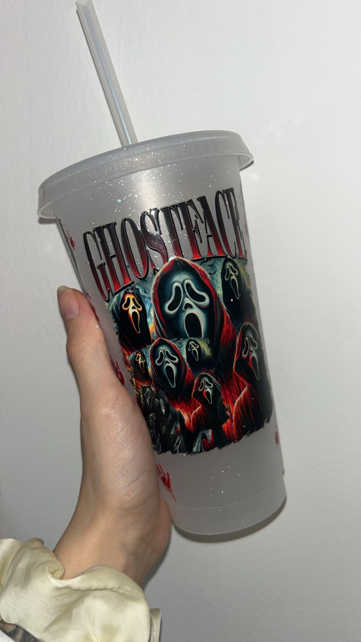 Scream horror tumbler