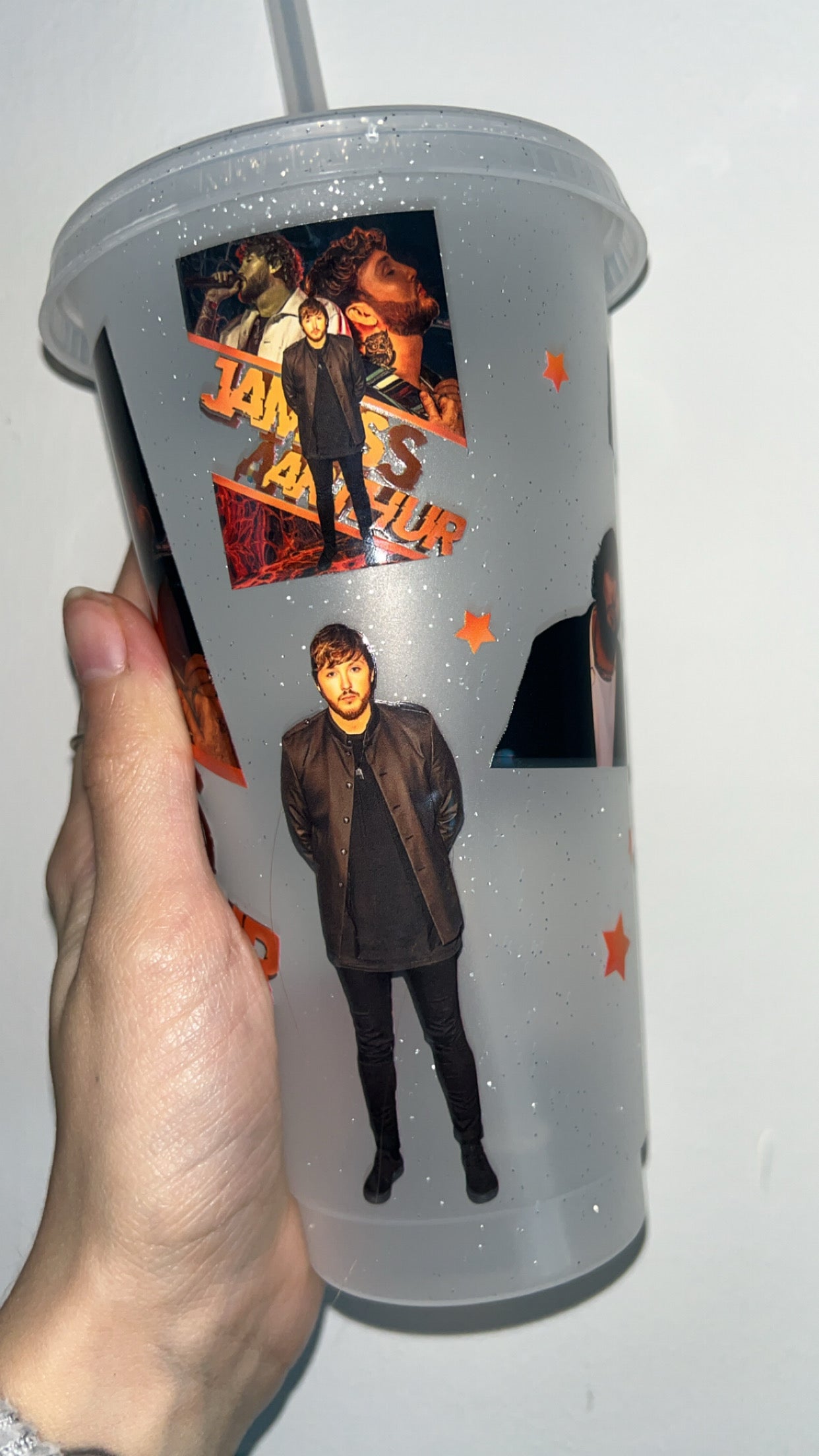 James Arthur tumbler