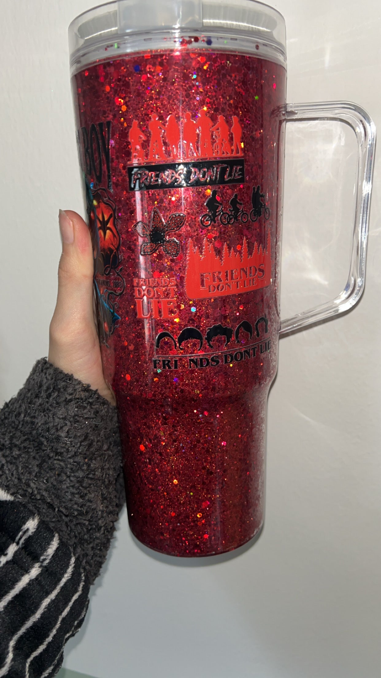 Stranger things Stanley tumbler