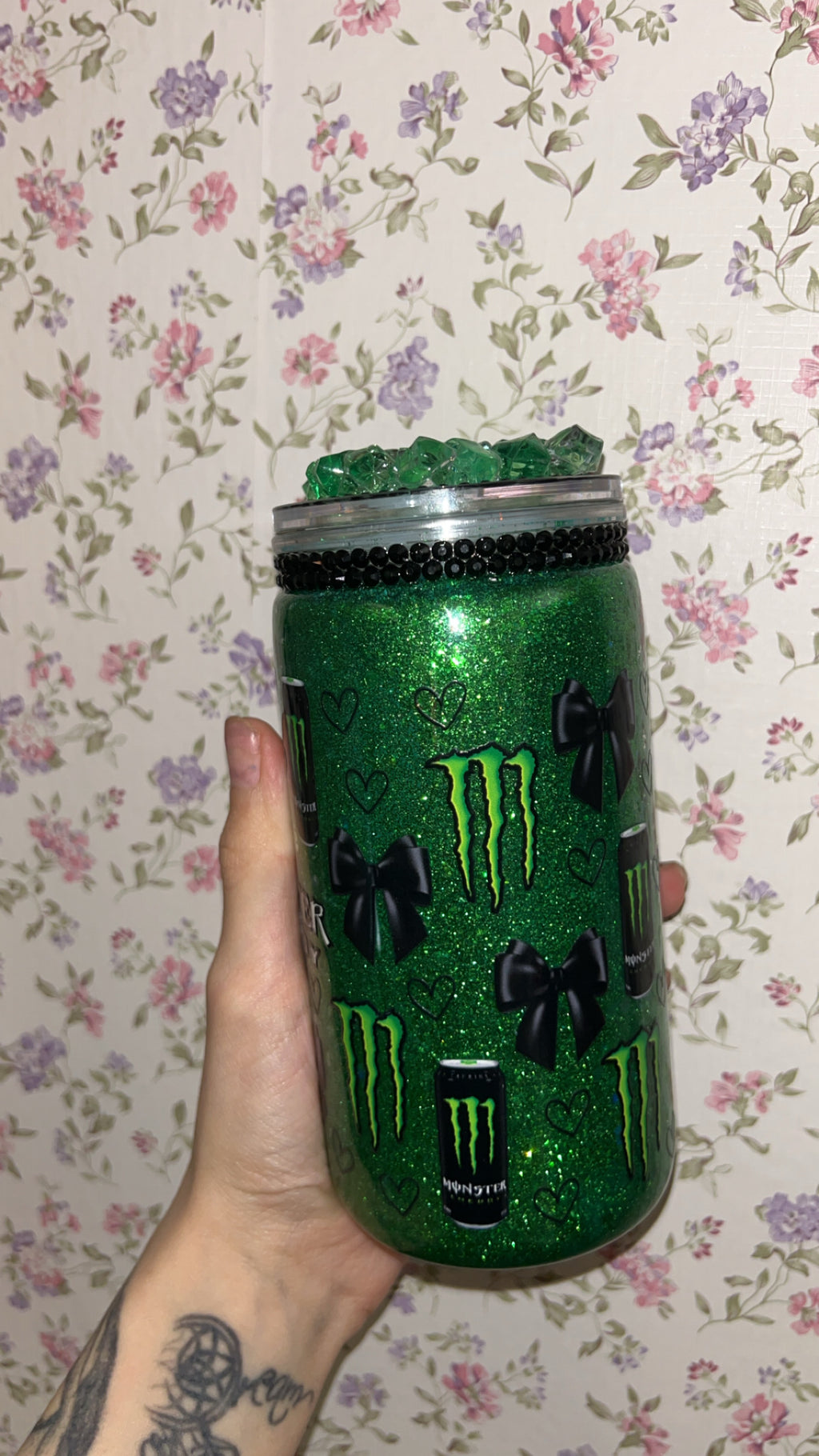 Green monster tumbler