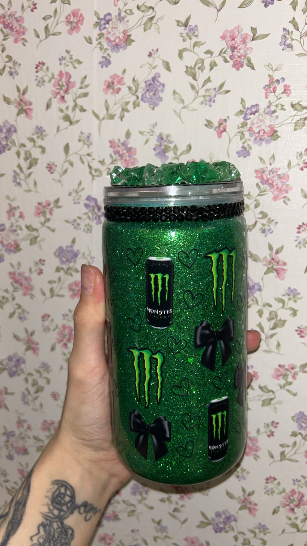 Green monster tumbler