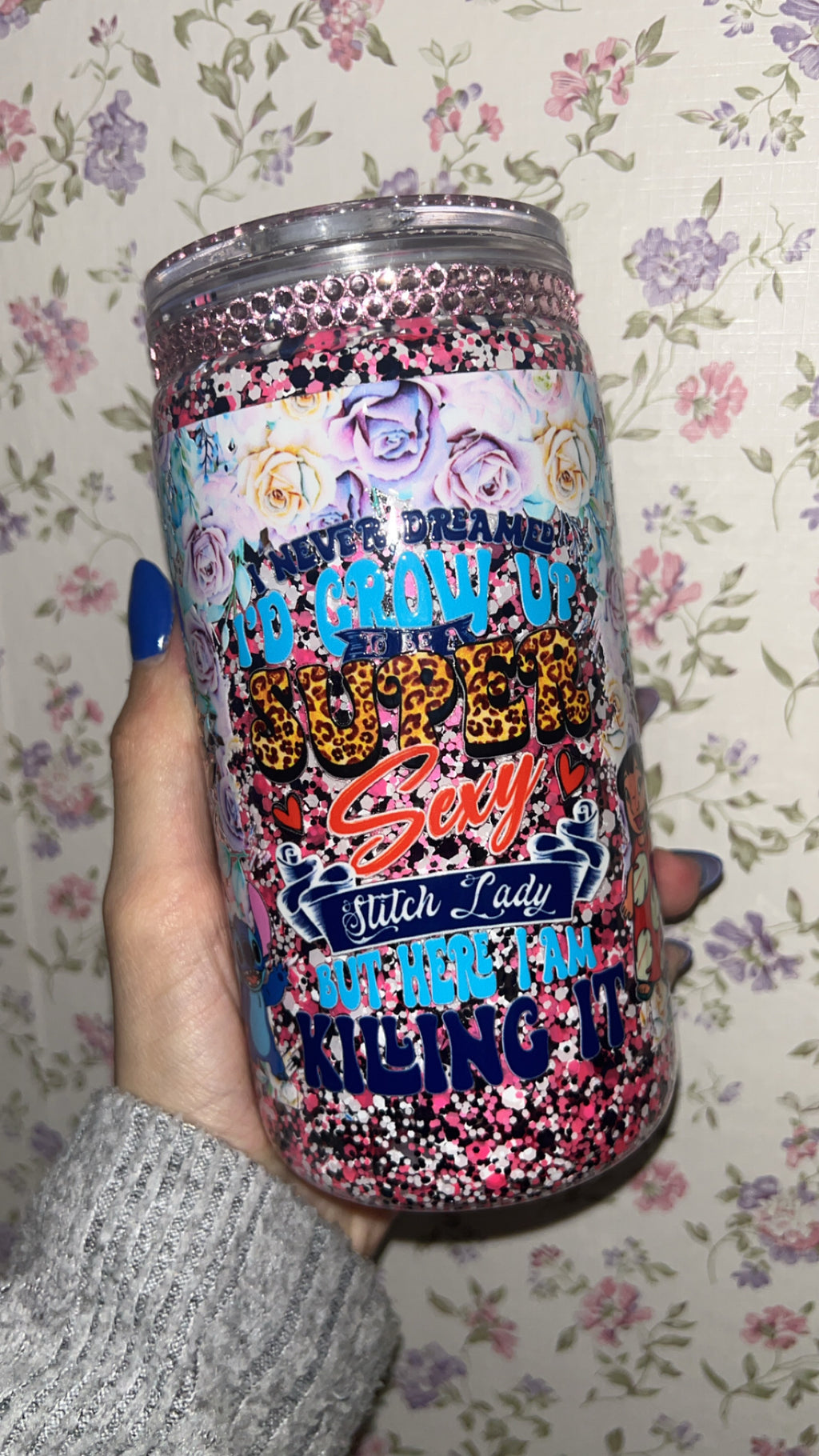 Stitch tumbler