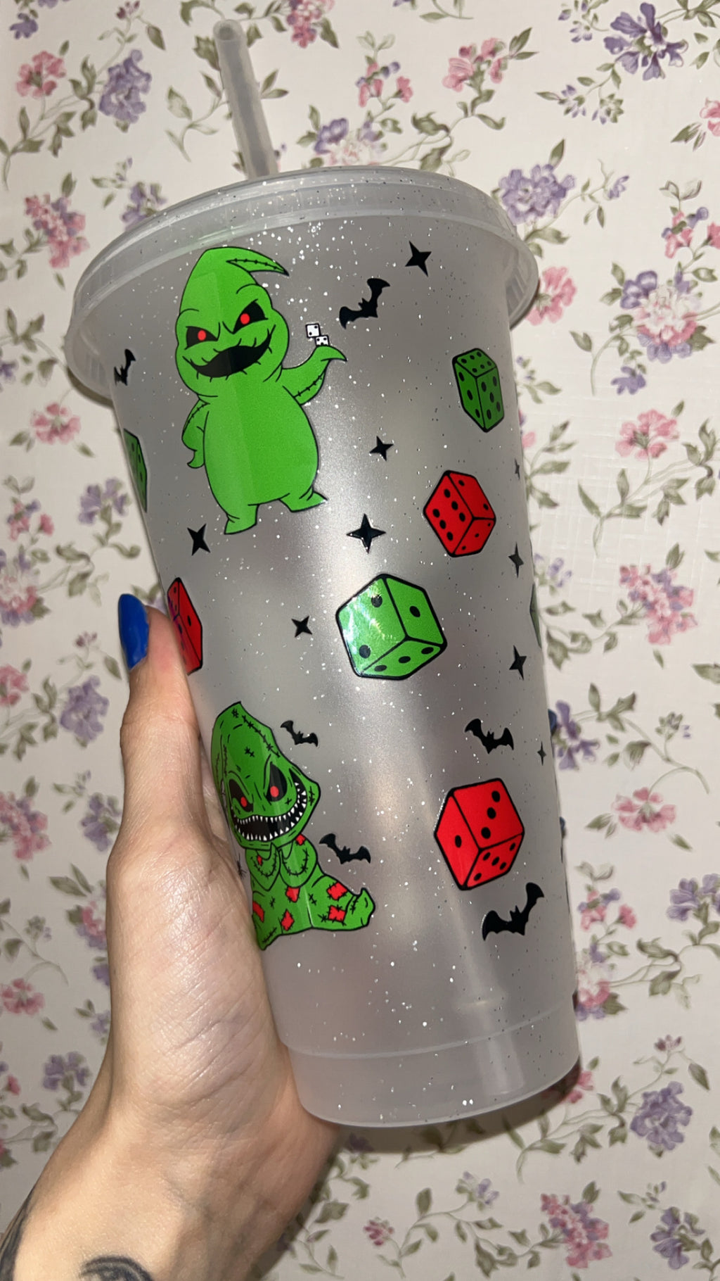 Oogie boogie tumbler