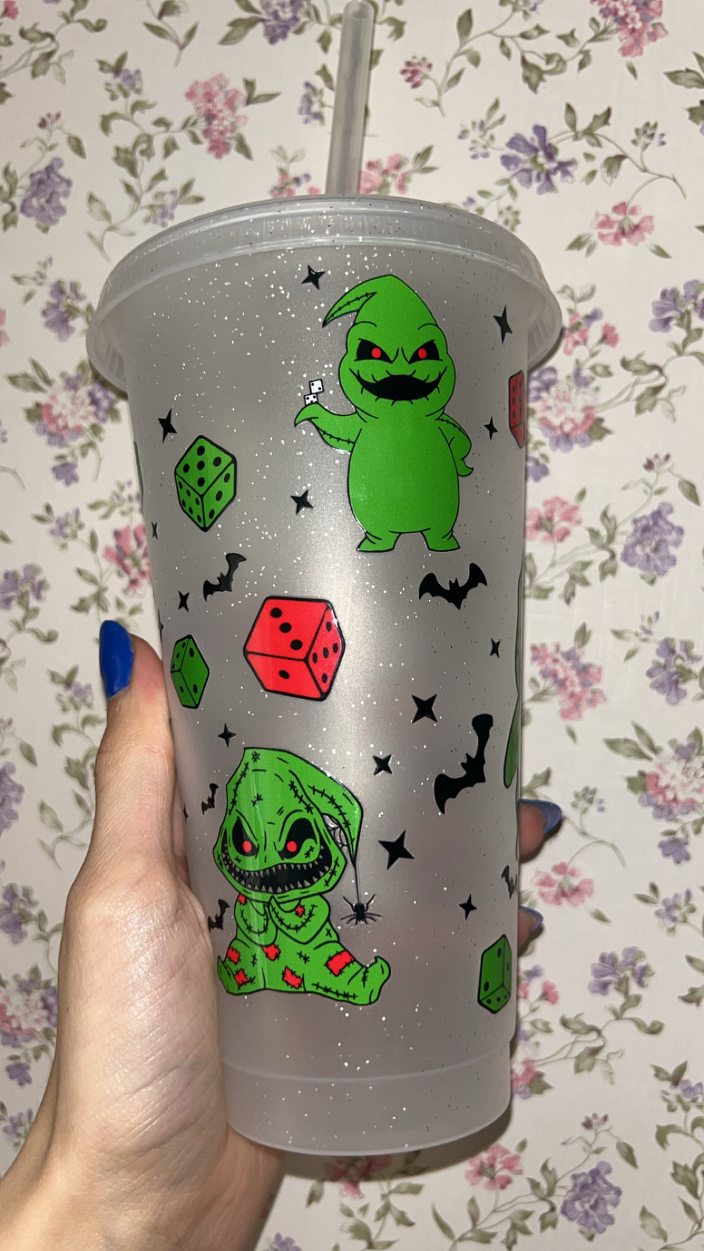 Oogie boogie tumbler