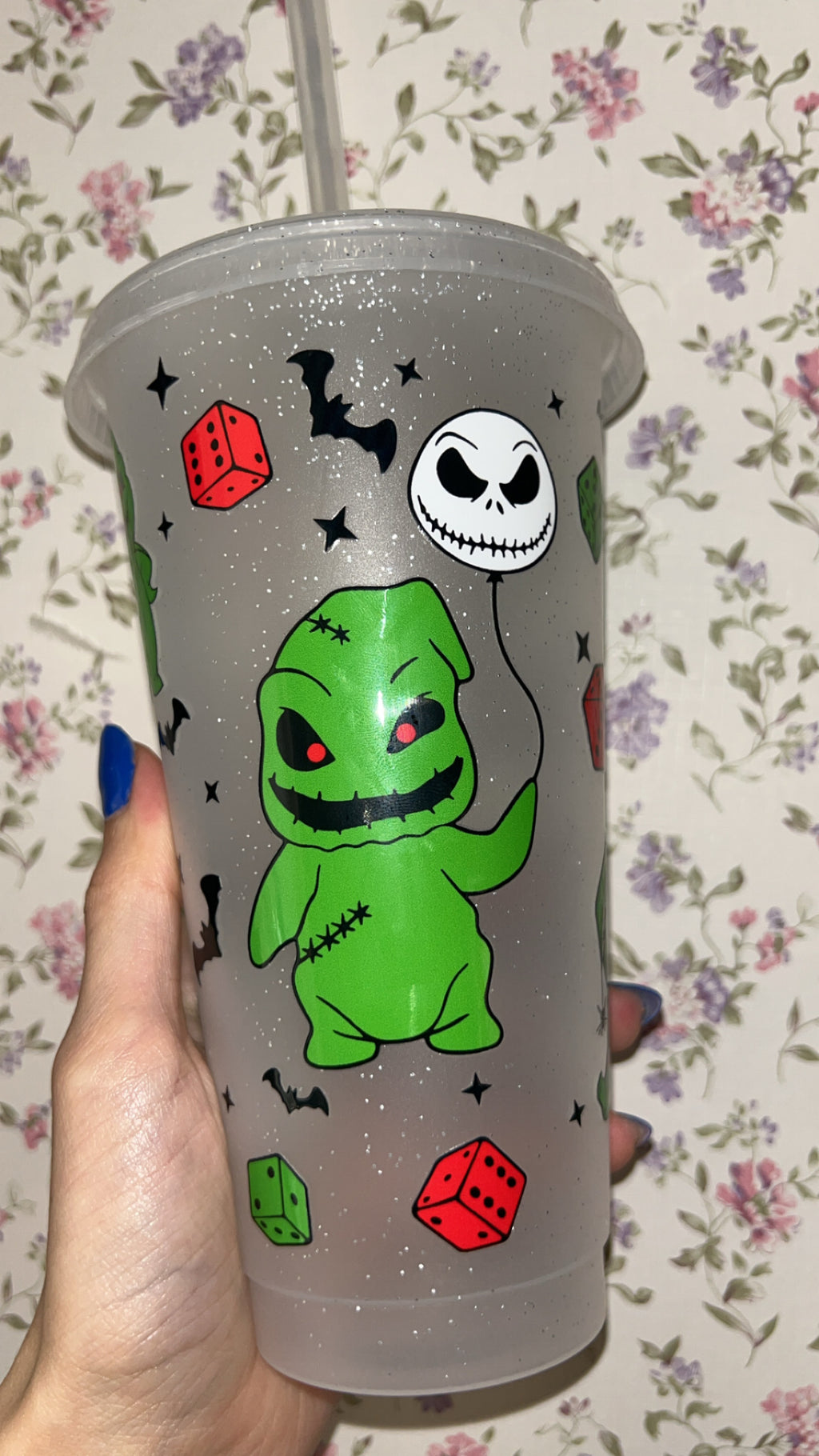 Oogie boogie tumbler