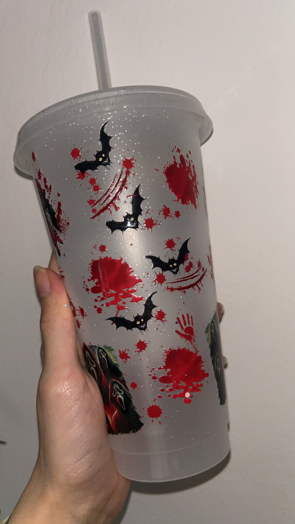 Scream horror tumbler