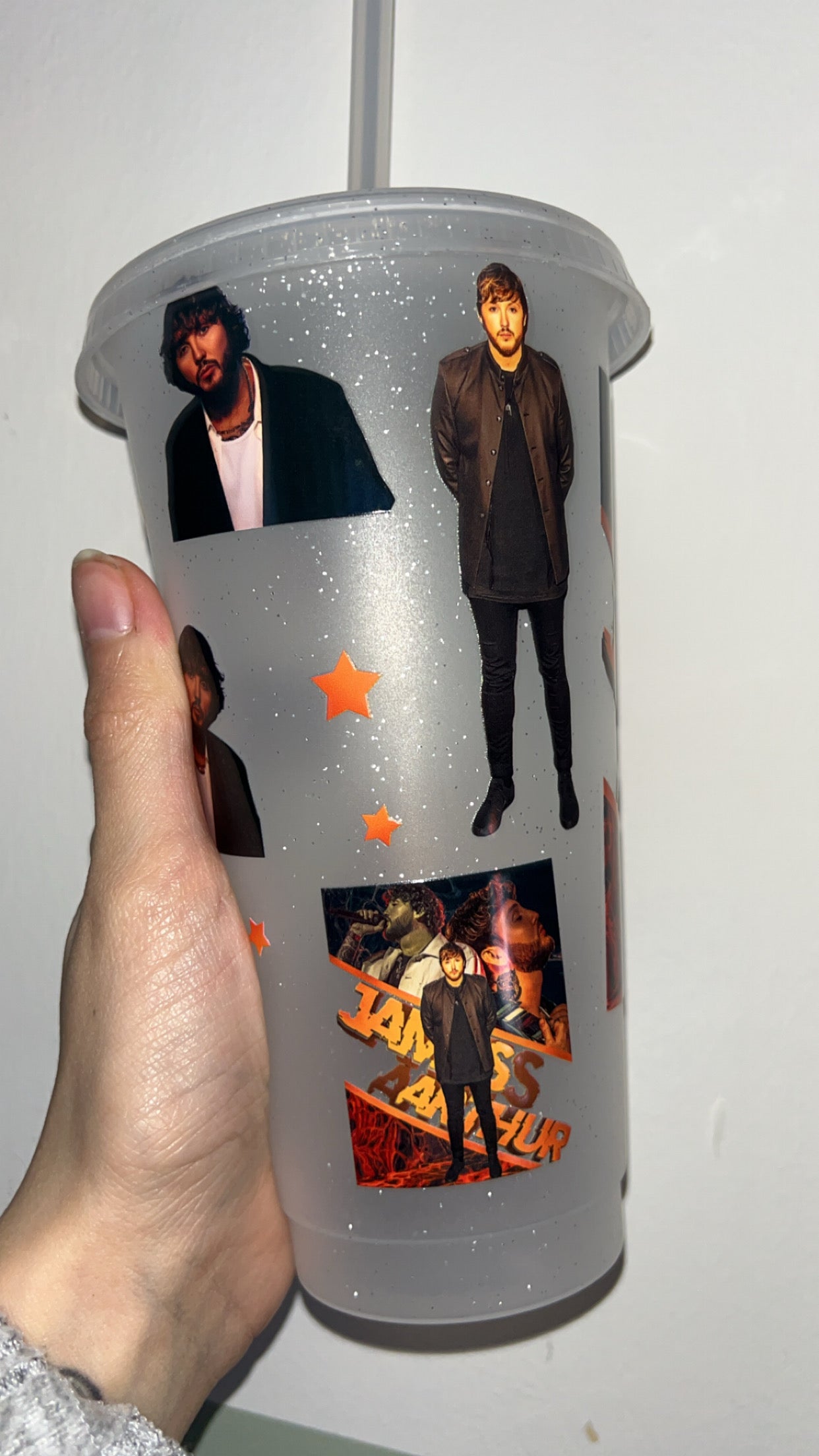 James Arthur tumbler